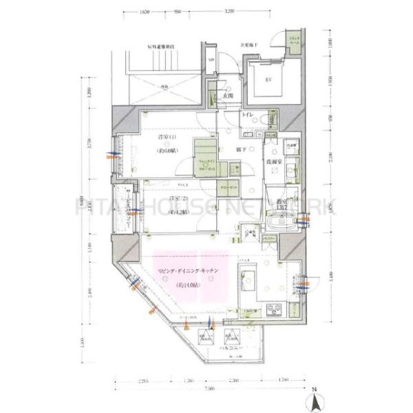 間取図(平面図)