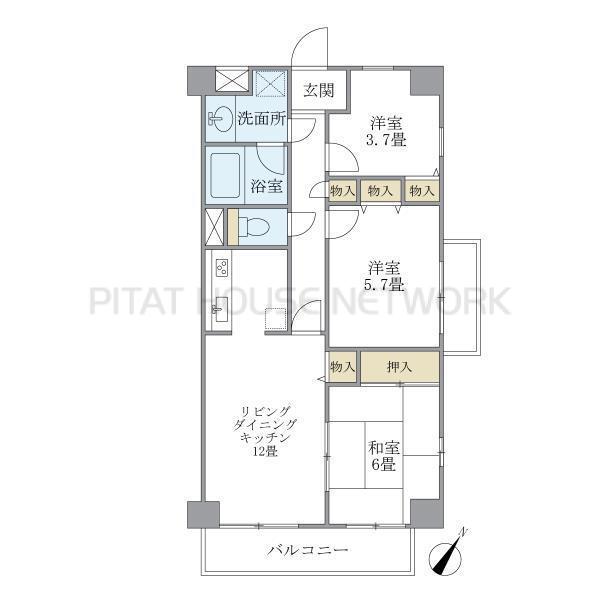 間取図(平面図)