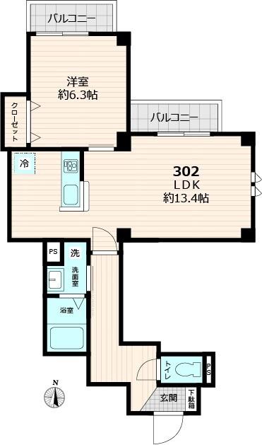 間取図(平面図)