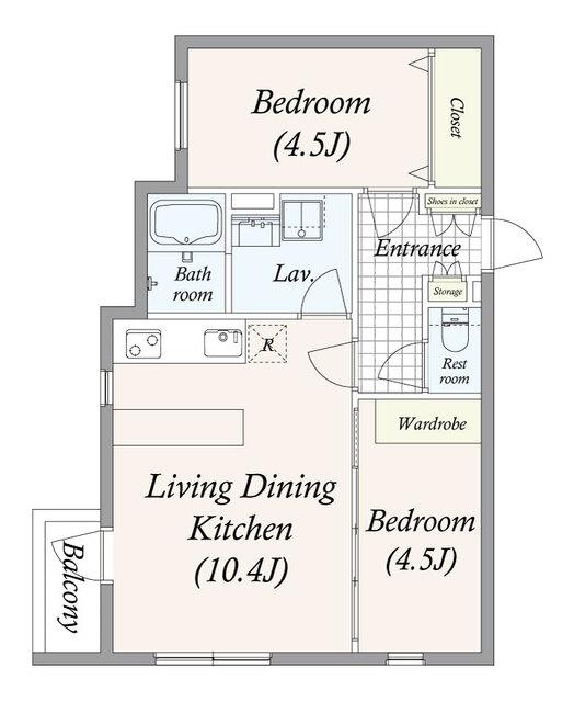 間取図(平面図)