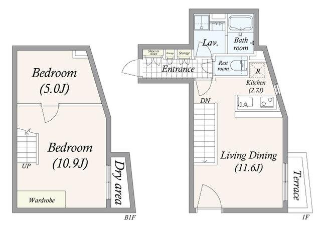 間取図(平面図)