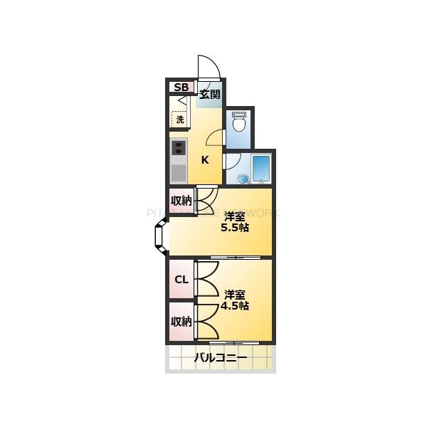 間取図(平面図)