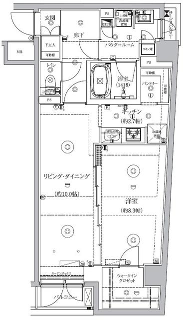 間取図(平面図)