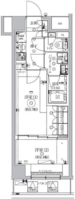 間取図(平面図)