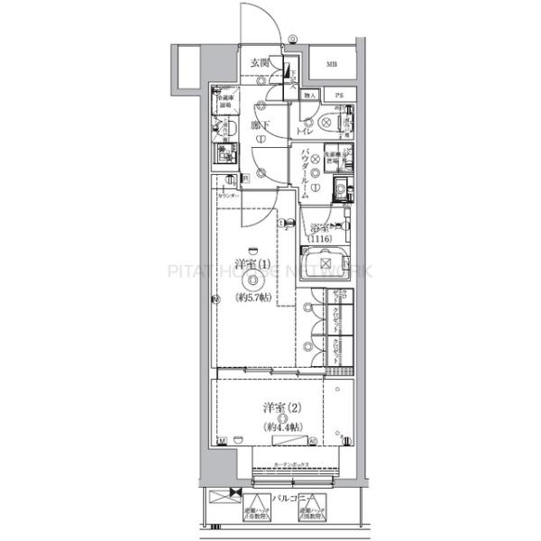 間取図(平面図)
