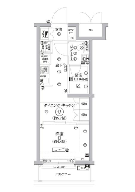 間取図(平面図)