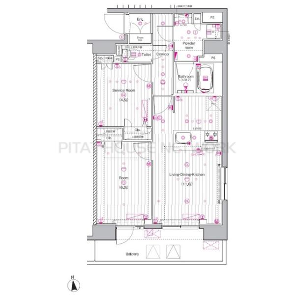 間取図(平面図)