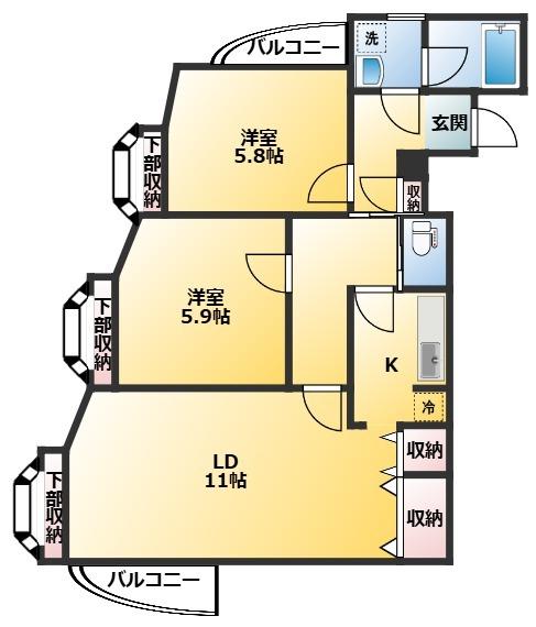 間取図(平面図)