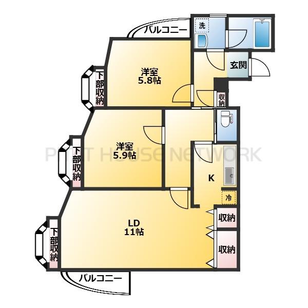 間取図(平面図)