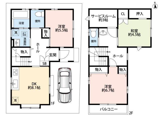 間取図(平面図)