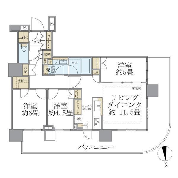 間取図(平面図)