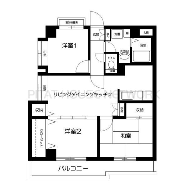 間取図(平面図)