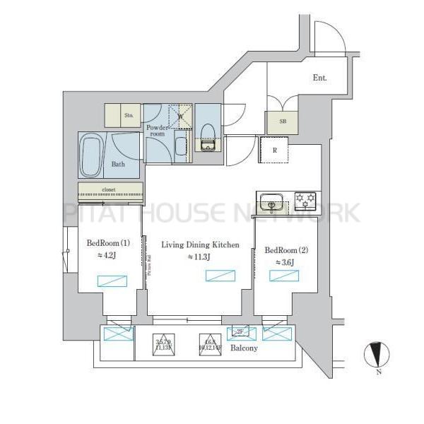 間取図(平面図)