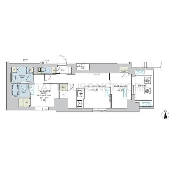 間取図(平面図)