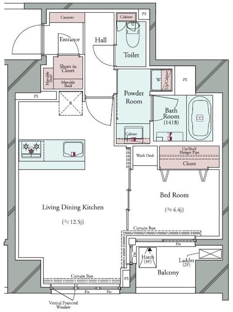 間取図(平面図)