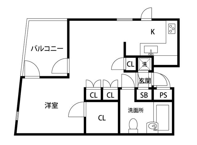 間取図(平面図)