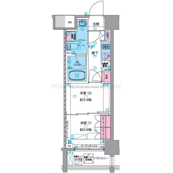 間取図(平面図)