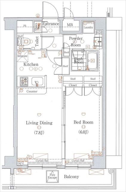 間取図(平面図)