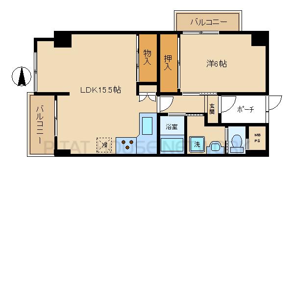 和室ですが畳を床に変更