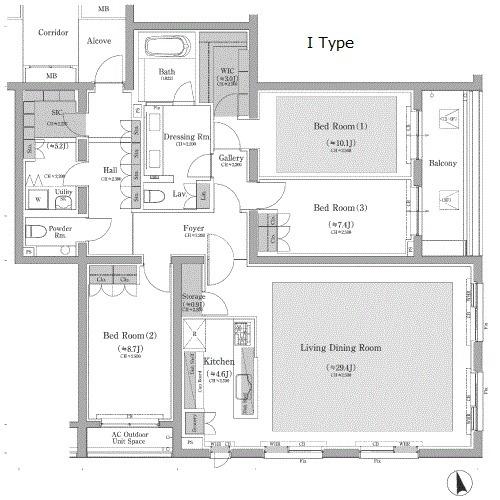 間取図(平面図)