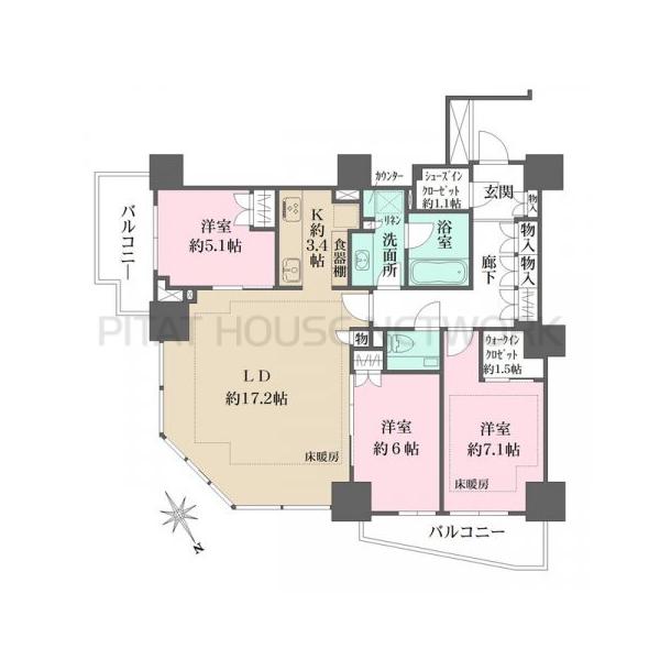 間取図(平面図)