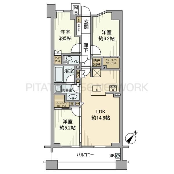 間取図(平面図)