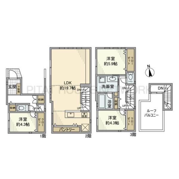 間取図(平面図)