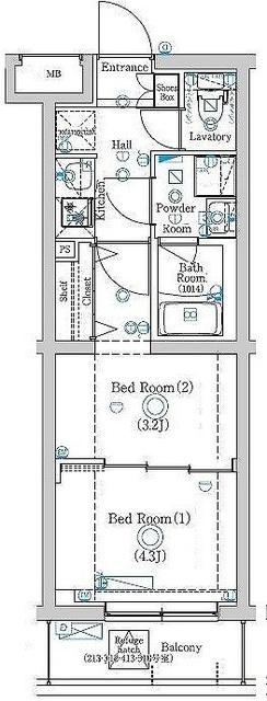 間取図(平面図)