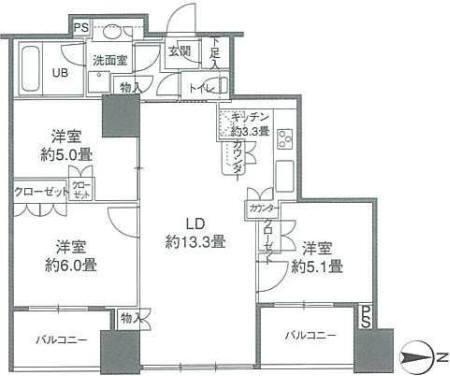 間取図(平面図)