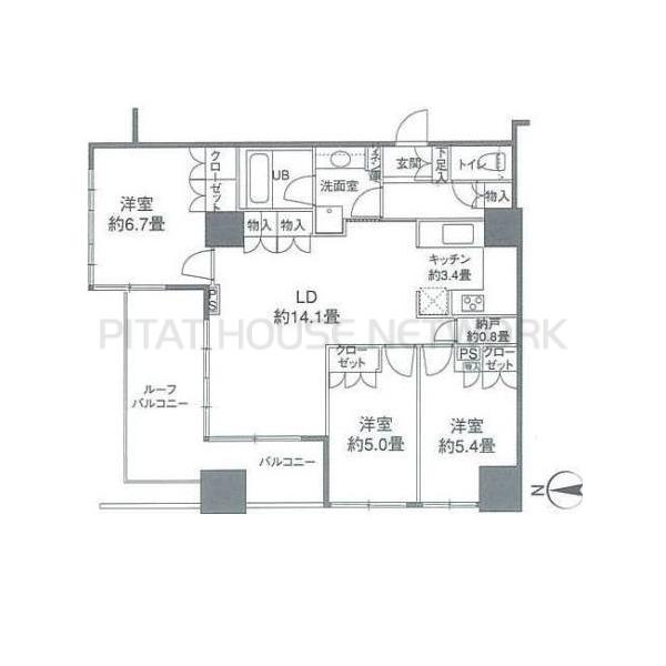 間取図(平面図)