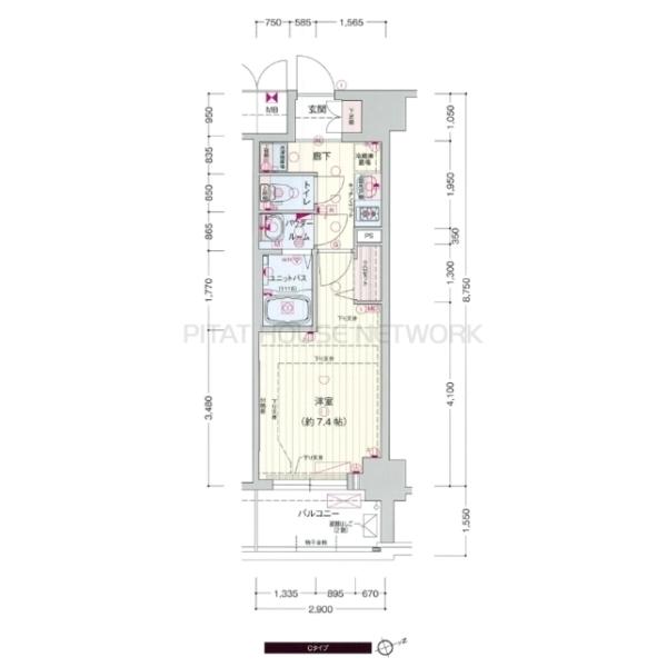 間取図(平面図)