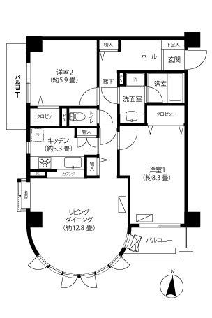 間取図(平面図)