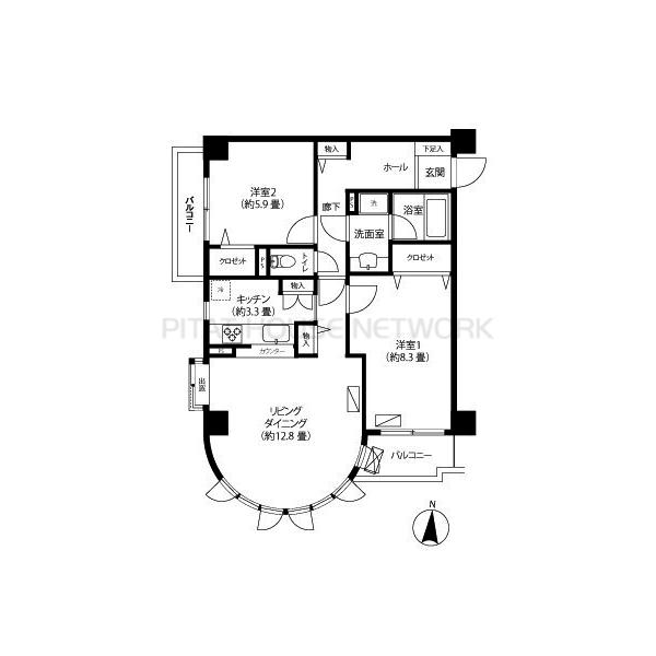 間取図(平面図)