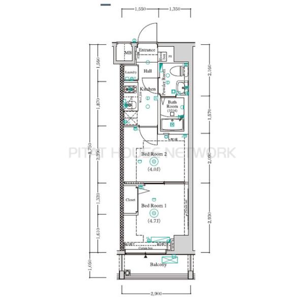 間取図(平面図)