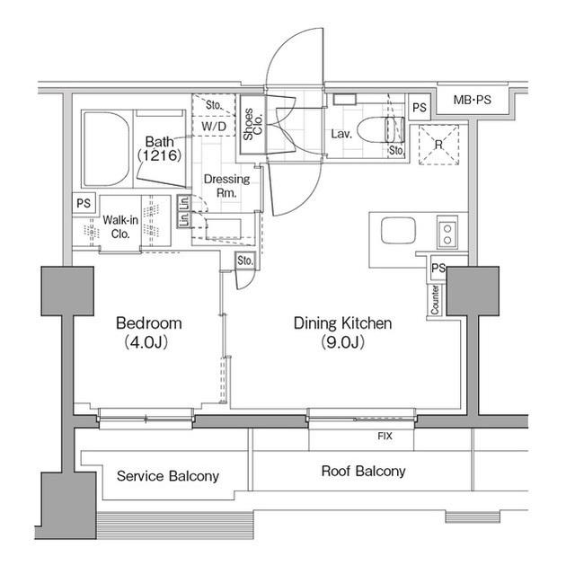 間取図(平面図)