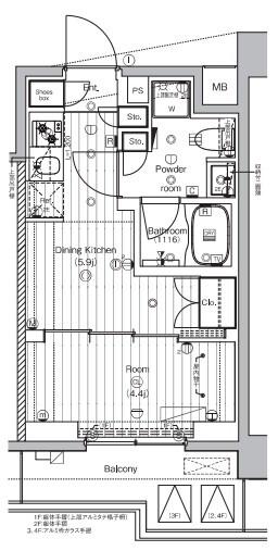 間取図(平面図)