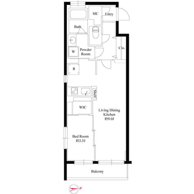 間取図(平面図)