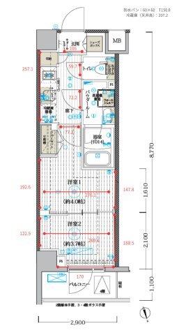 間取図(平面図)