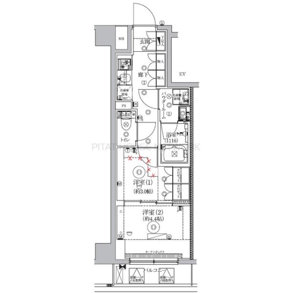 間取図(平面図)