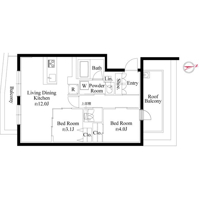 間取図(平面図)