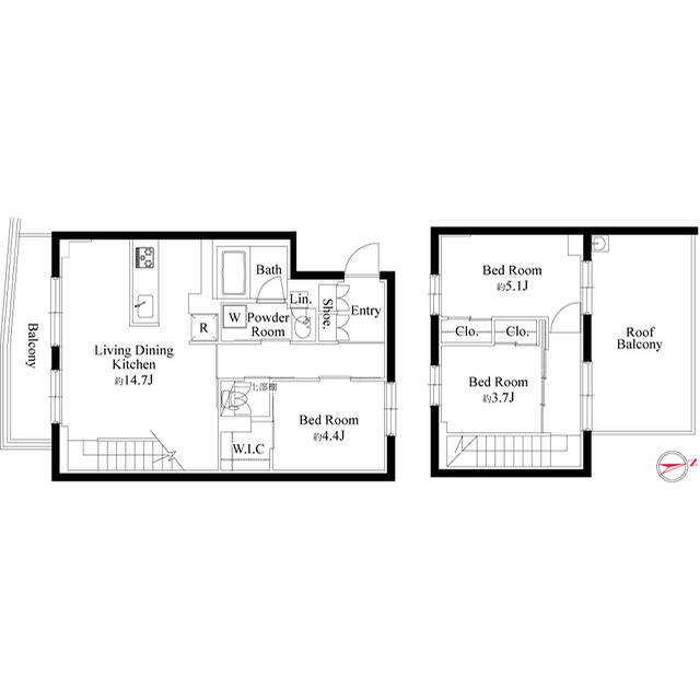 間取図(平面図)