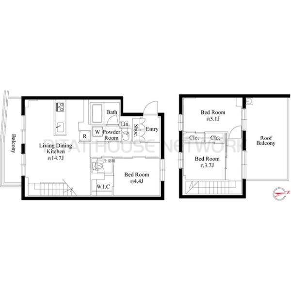 間取図(平面図)