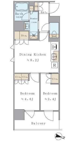 間取図(平面図)