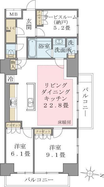 間取図(平面図)