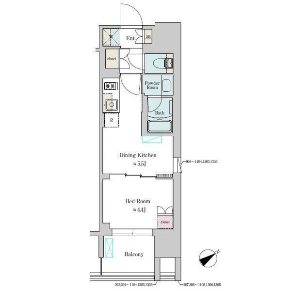間取図(平面図)