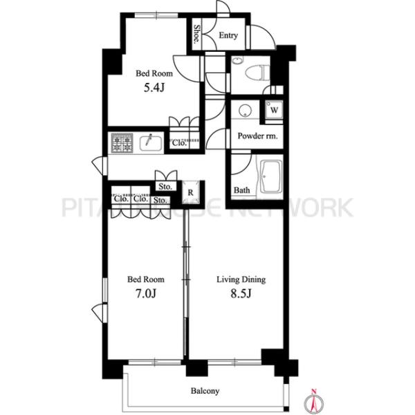 間取図(平面図)