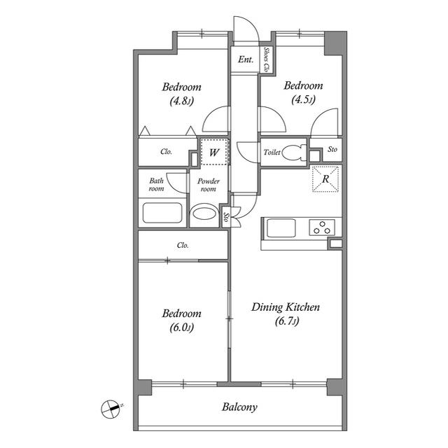間取図(平面図)
