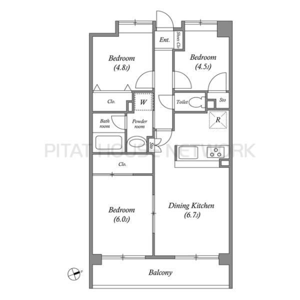 間取図(平面図)
