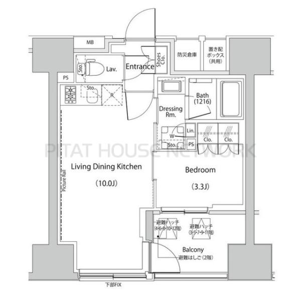 間取図(平面図)