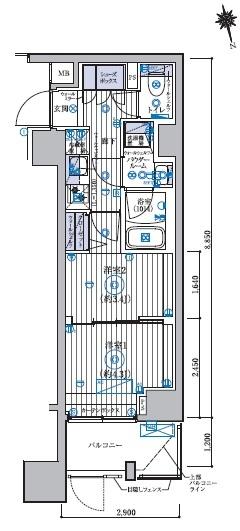 間取図(平面図)